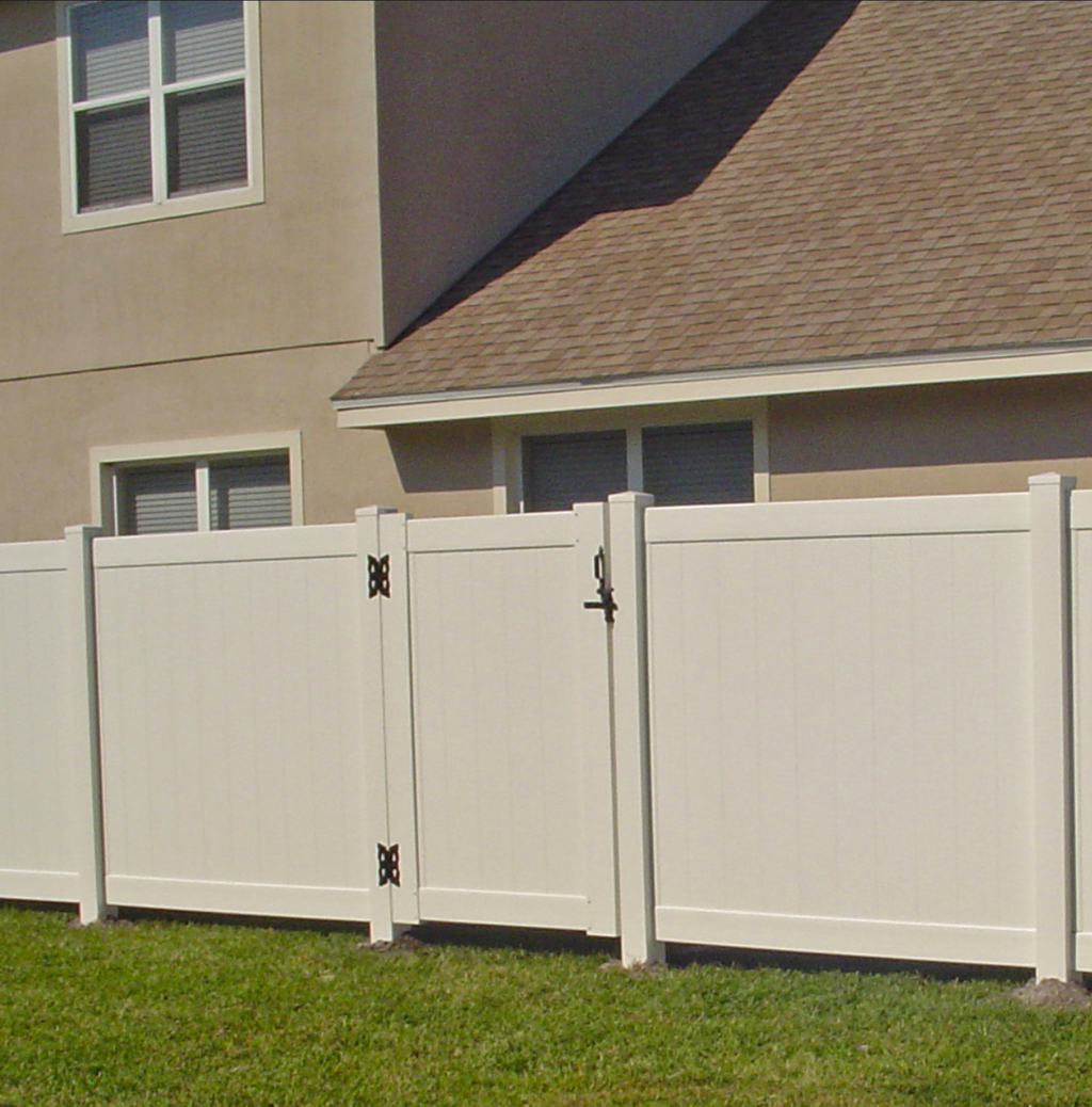 PVC Fence Panel 6x6 White