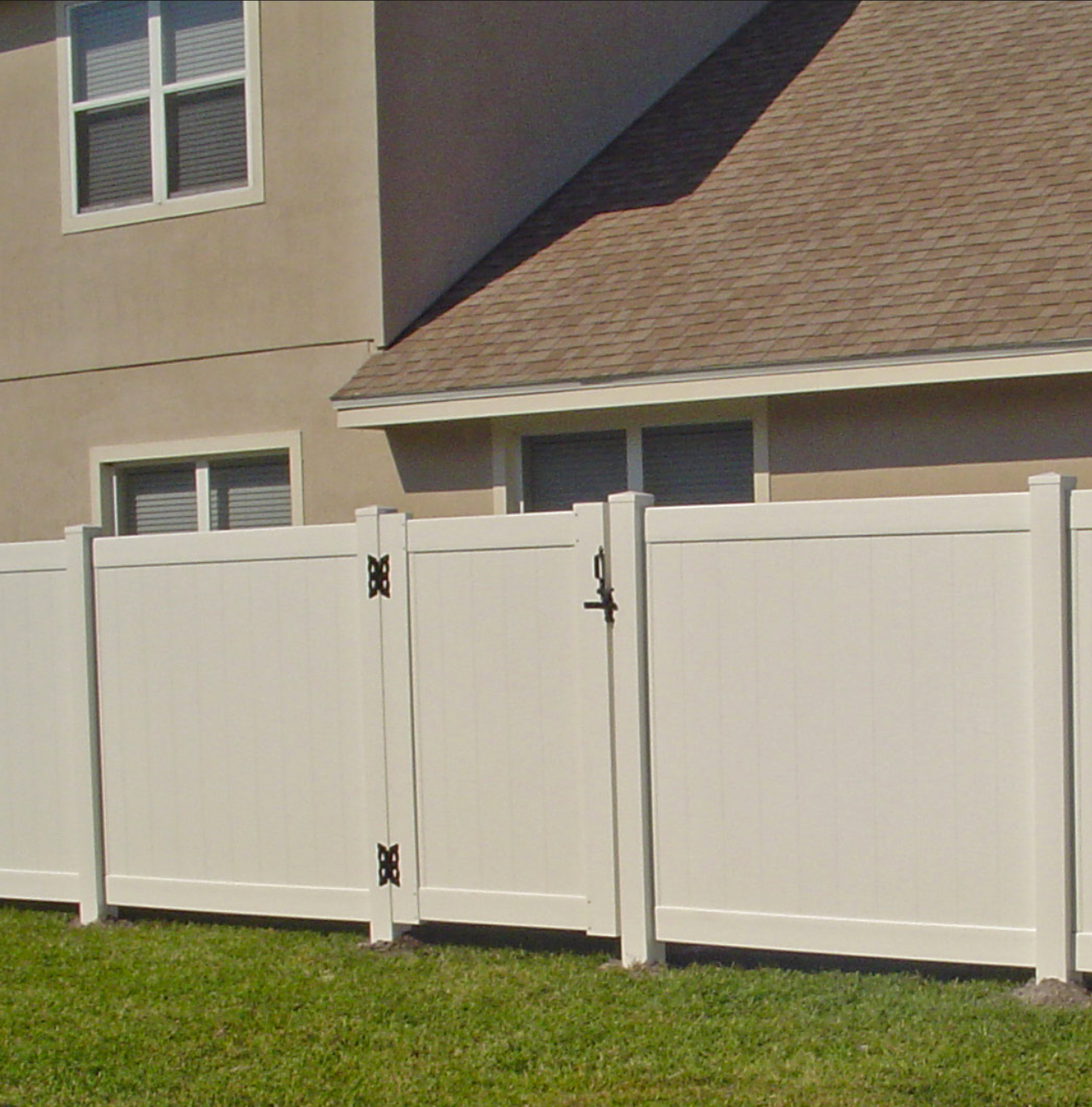 PVC Fence Panel 6x6 White
