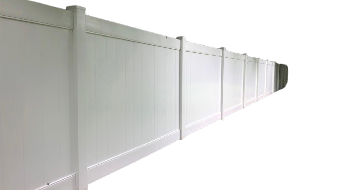PVC Fence Panel 6x6 White